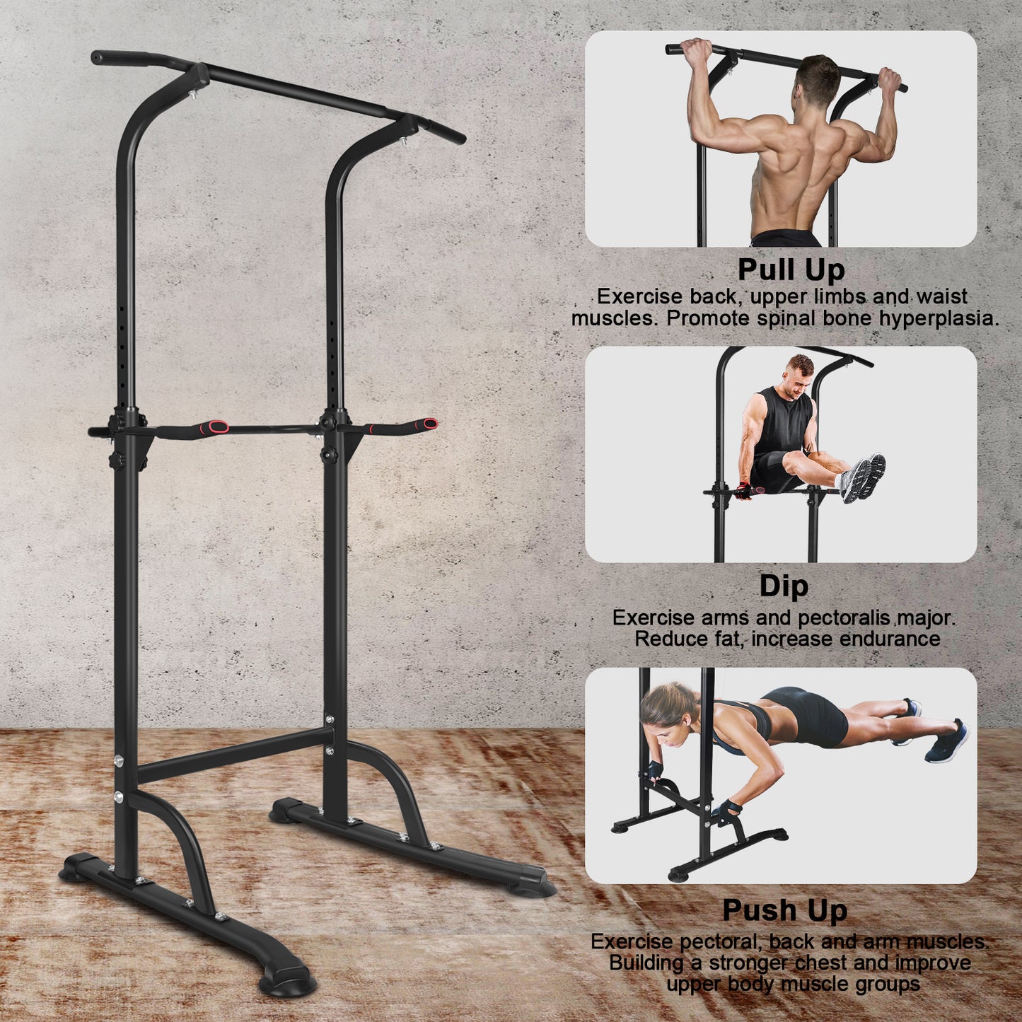 Mastery Power Tower-Pull ups &Dip station