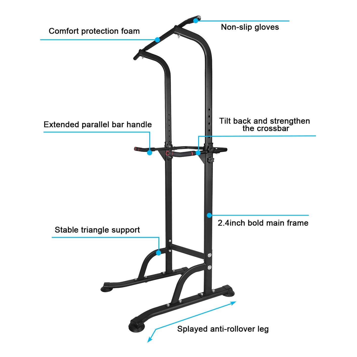 Mastery Power Tower-Pull ups &Dip station