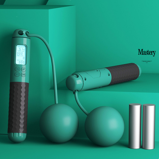 Fitness Exercise Weight Carrying Cordless Counting Jumping Rope
